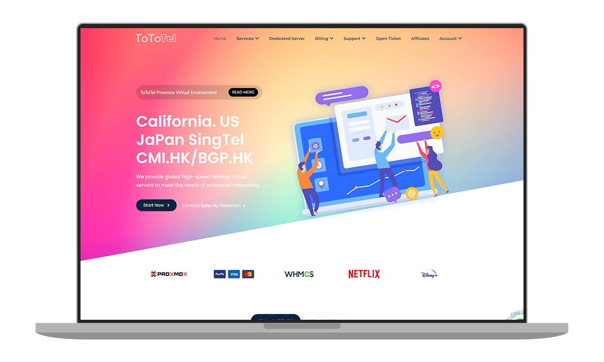 #五折# ToToTel - $66/年 2核 2G 20G 4T 10G 香港国际BGP